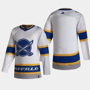 Buffalo Sabres Trikot Blank 2022 Reverse Retro Weiß Authentic